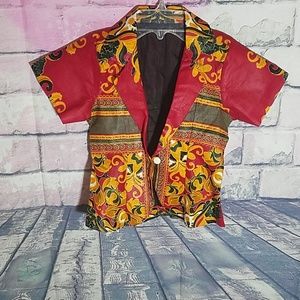 African print Jacket/Blazer